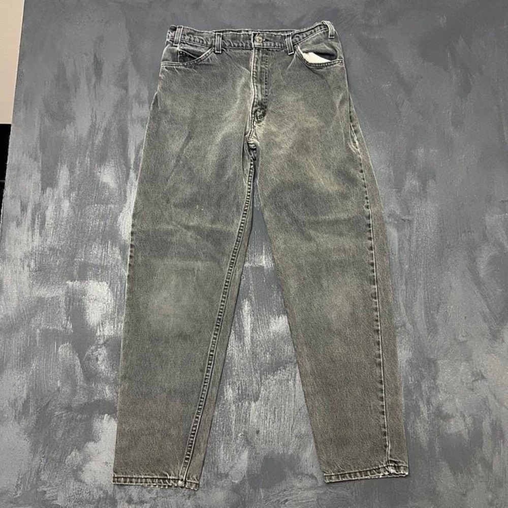 Vintage Levi's 505 Jeans Mens 30x30 Black 1990s Tapered USA